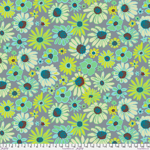 Kaffe Fassett August 2024 fabric Bloomers Grey