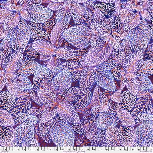 Kaffe Fassett August 2024 fabric Fittonia Blue