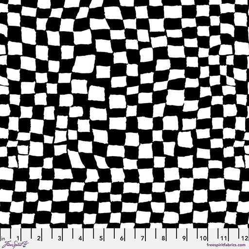 Kaffe Fassett August 2024 fabric Gameboard Black