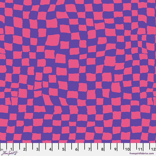 Kaffe Fassett August 2024 fabric Gameborad Purple