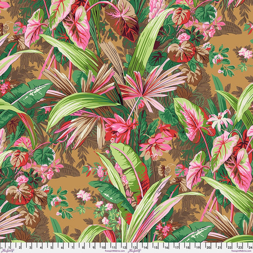 Kaffe Fassett August 2024 fabric Jungle Brown