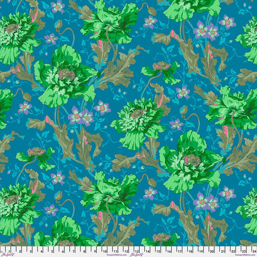 Kaffe Fassett August 2024 fabric Papaver Green