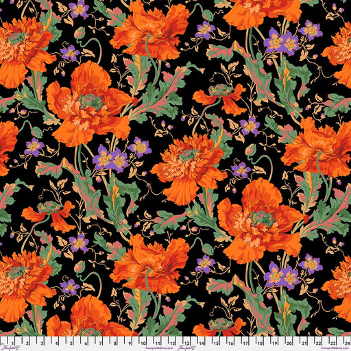 Kaffe Fassett August 2024 fabric Papaver Orange