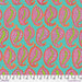 Kaffe Fassett August 2024 fabric Pasha Paisley Aqua