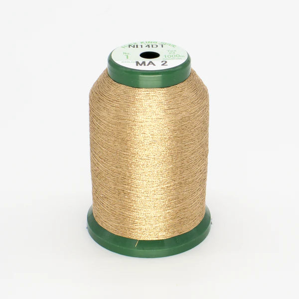 KingStar Metallic Thread Copper MA2 1000m