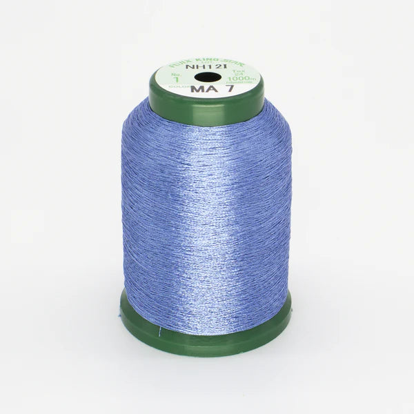 KingStar Metallic Thread Pacific Blue MA7 1000m