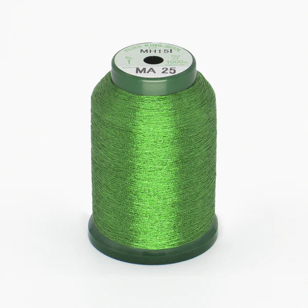 KingStar Metallic Thread Leaf Green MA25 1000m