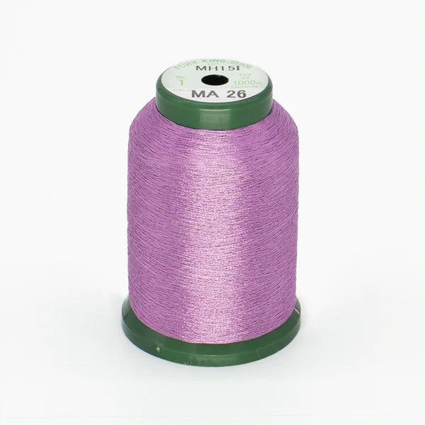 KingStar Metallic Thread Light Purple MA26 1000m