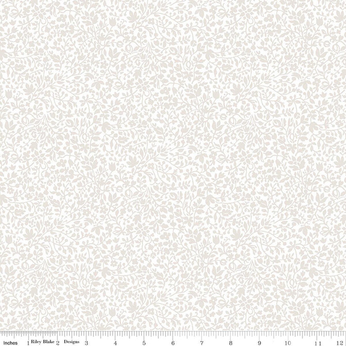 Lasenby Silhouette Garden Walk Cream fabric 01666847C