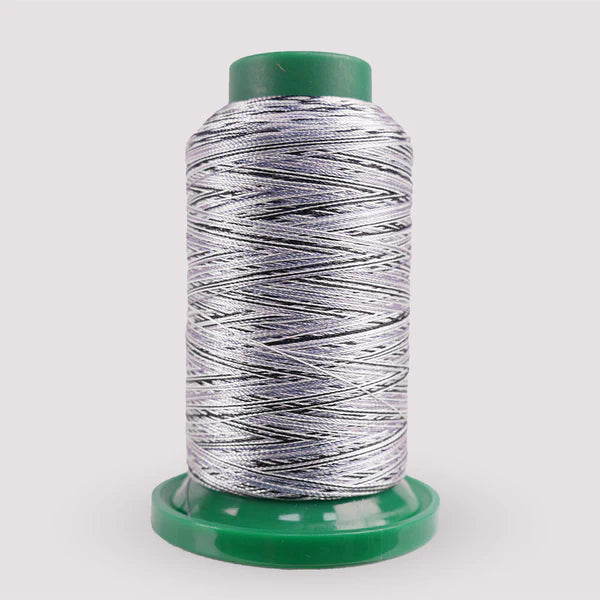 Exquisite Medley Variegated Thread - Salt'n Pepper 1000M V112