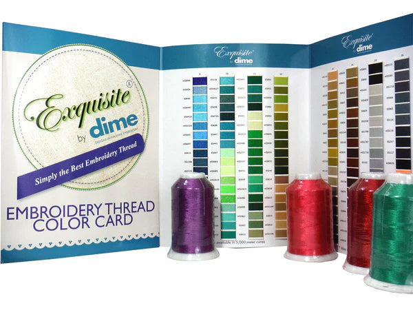 Exquisite Embroidery Thread Color Card