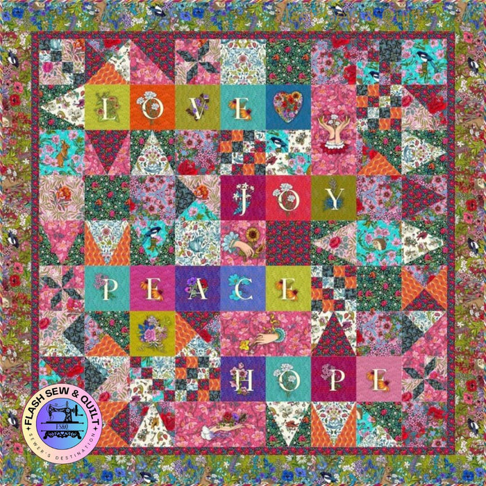 PRE-ORDER Odile Bailloeul- Messinger Quilt Kit featuring Language of Flowers- November 2024