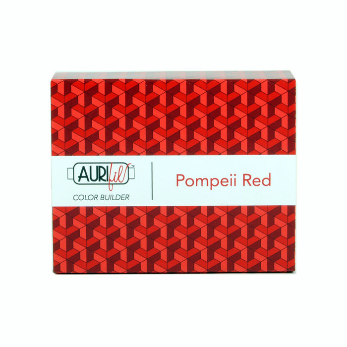 Pompeii Red by Aurifil Color Builder 50wt 5002 - 2250 - 1103