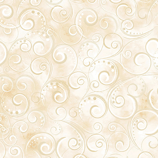 Pearl Splendor fabric Ecru 12707P-07B