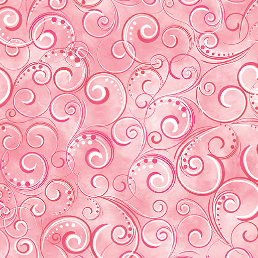 Pearl Splendor fabric Flamingo Pink 12707P-23B