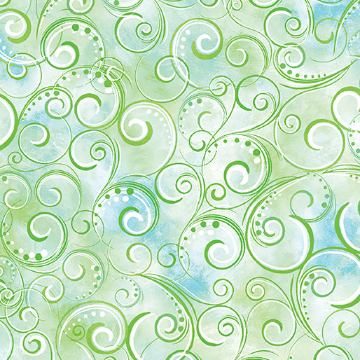 Pearl Splendor fabric Seafoam 12707P-41B