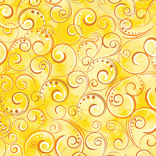 Pearl Splendor fabric Sunshine Yellow 12707P-31B