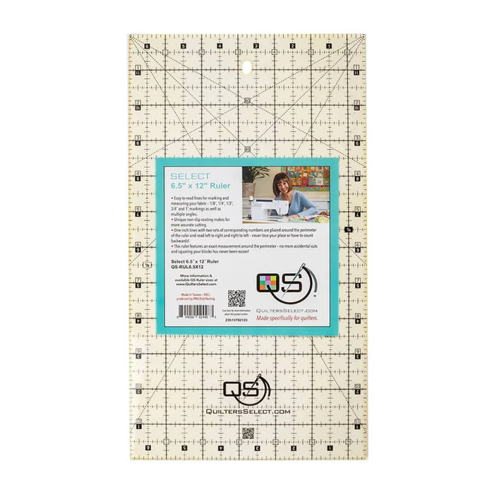 Quilters Select 6.5" x 12" Ruler