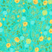 Robert Kaufman Fabrics Faraway Florals - Aqua