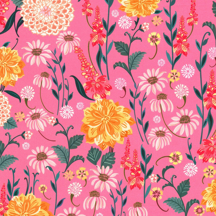 Robert Kaufman Fabrics Faraway Florals - Dahlia