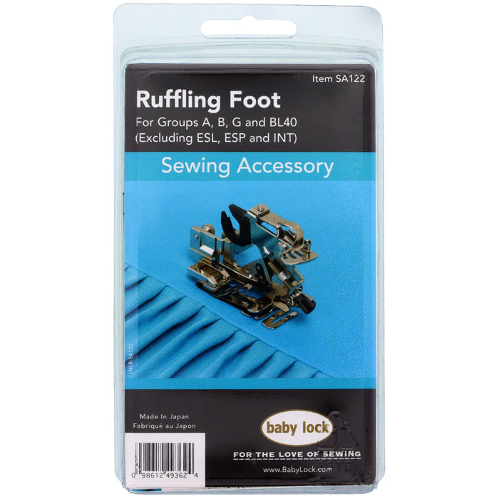 Baby Lock Ruffling Foot - SA122