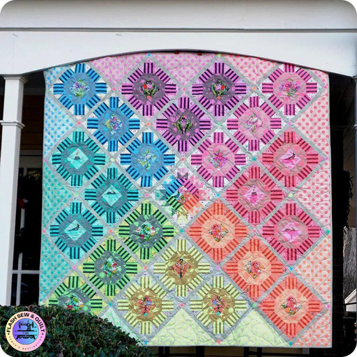 Star Cluster quilt kit by Tula Pink