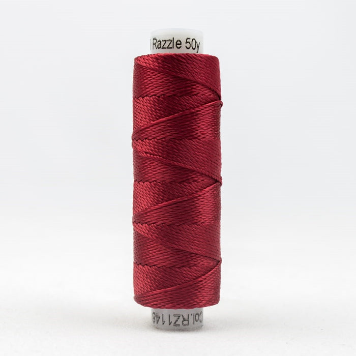 Wonderfil Razzle Thread Tango Red RZ1148