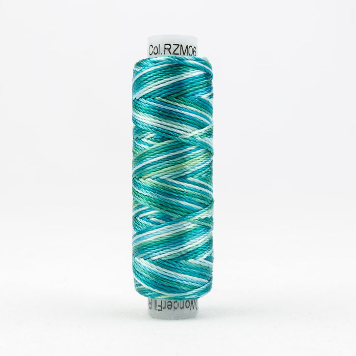 Wonderfil Thread Razzle Tropical Teal RZM06