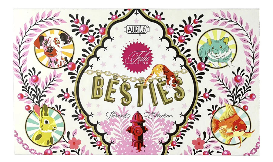 Besties by Tula Pink - Aurifil Thread 50 wt