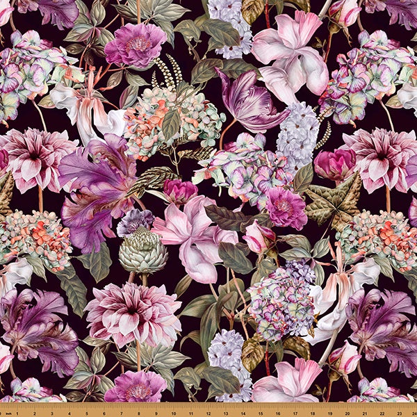 Hoffman Fabrics Tropic Walk - Deep Fuchsia