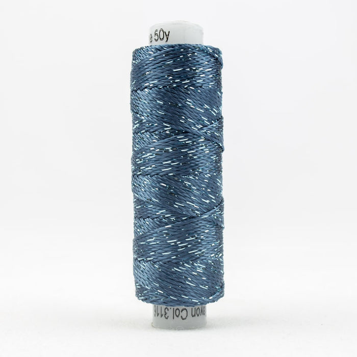 Wonderfil Dazzle Thread Majolica Blue DZ3116