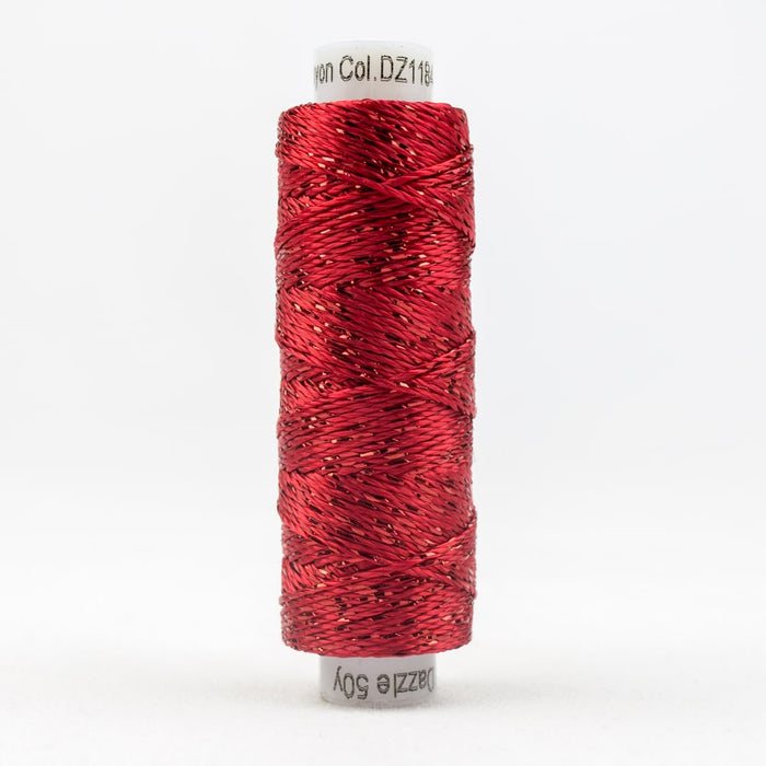 Wonderfil Dazzle Thread Mars Red DZ1184