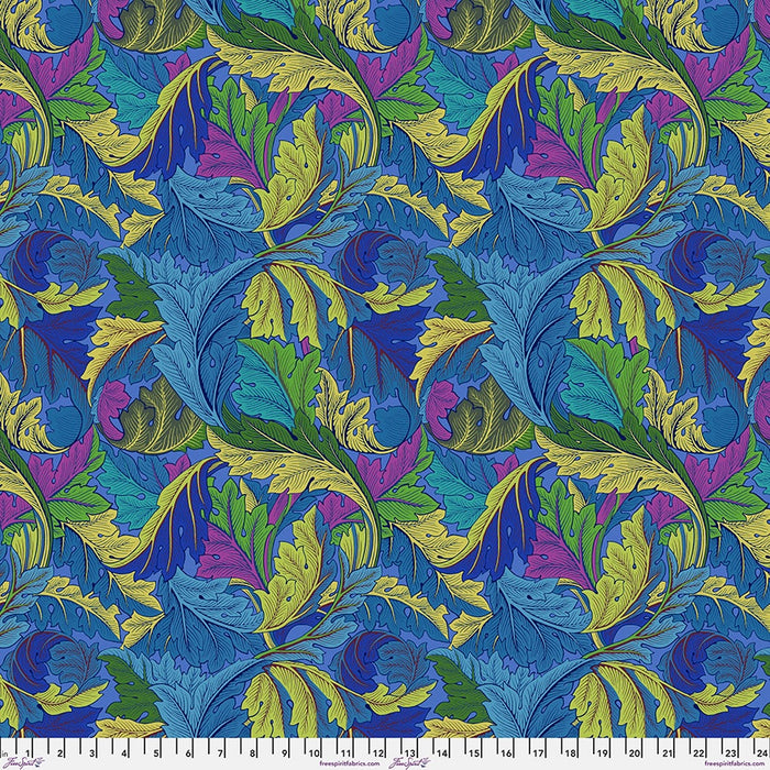 Acanthus Cobalt fabric || Kaffe x Morris & Co.