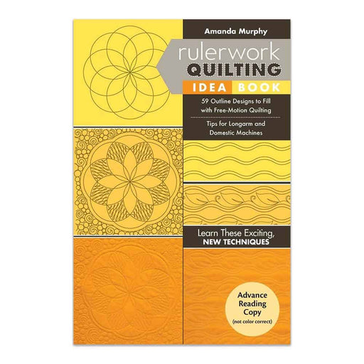 Rulerwork Quilting Idea Book by Amanda Murphy