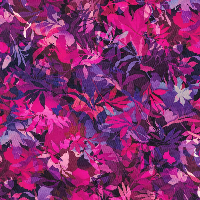 Artful Blooms Berry Leaves fabric by yard - Robert Kaufman