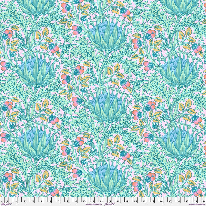 Artichoke Lavender fabric || Kaffe x Morris & Co.