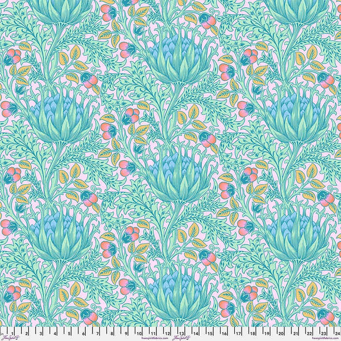 Artichoke Lavender || Kaffe x Morris & Co. Cotton Lawn fabric