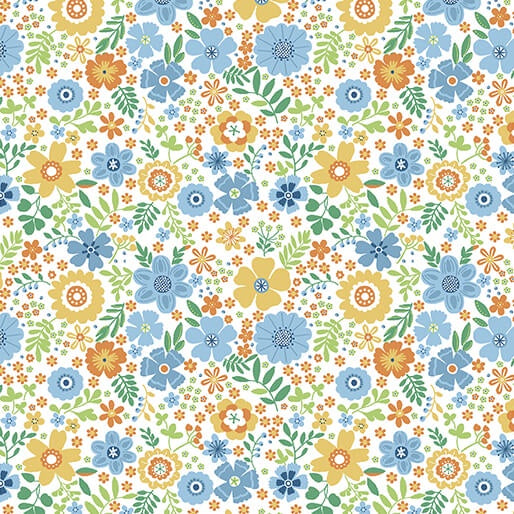 Benartex Color It Sunshine - Sunshine Blooms Yellow/Multi fabric