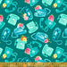 Teal Phone a Friend yardage 52677-1 Between Friends fabric collection by Shannon Christensen - Windham & Anthology Fabrics