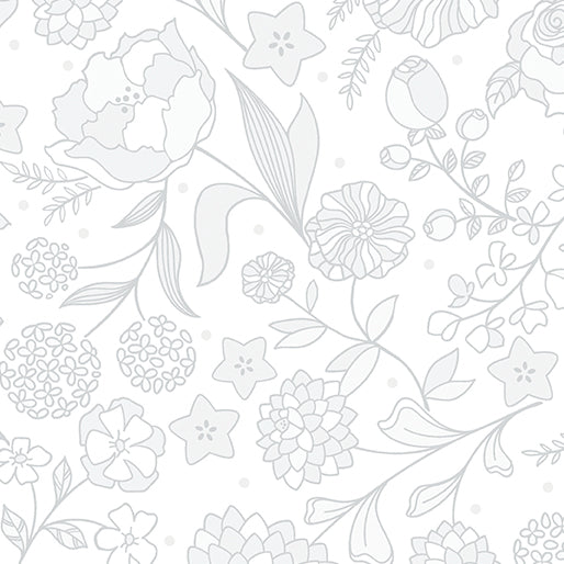 Botanica Feature Cloud fabric by Amanda Murphy for Bernatex