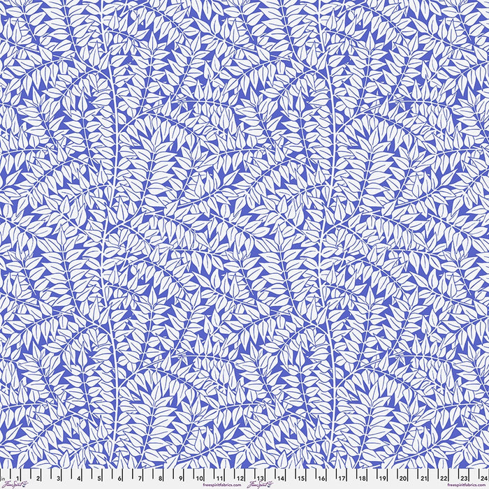 Branches Blue || Kaffe x Morris & Co. Cotton Lawn fabric