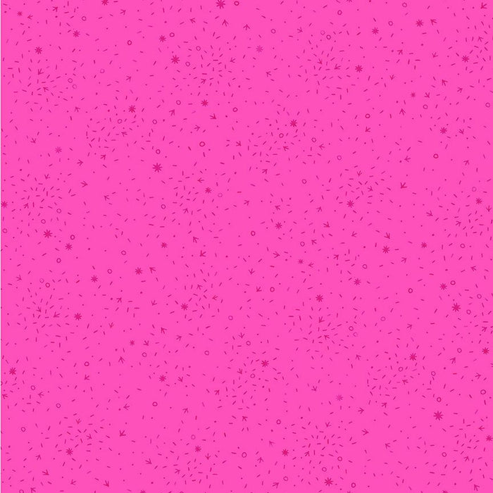 Chicken Scratch Fuchsia fabric - Charisma Horton