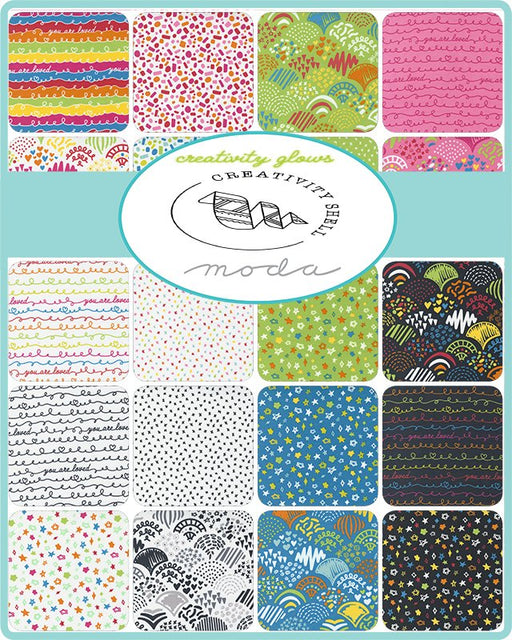 Creativity Glows fabric collection patterns