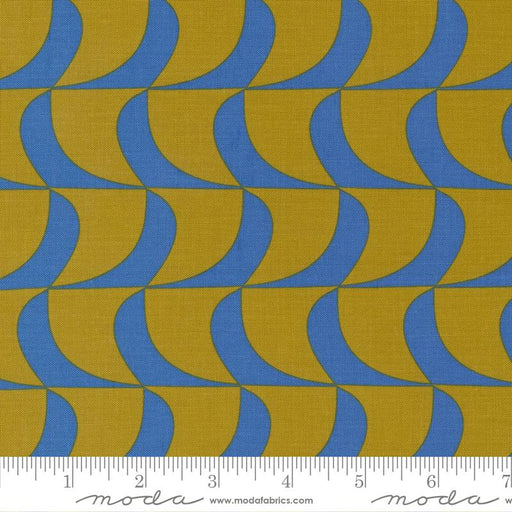 Creativity Roars fabric - Cobalt 47543 21