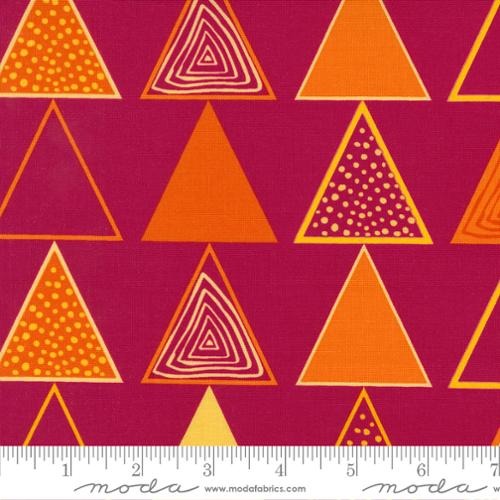 Creativity Roars fabric - Pomegranate 47540 19