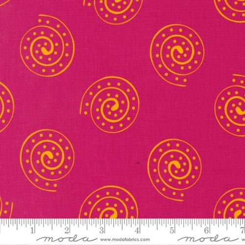 Creativity Roars fabric - Pomegranate 47544 19