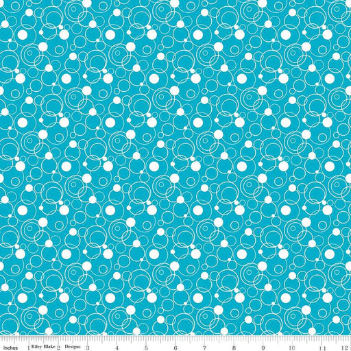 Effervescence Circles Turquoise