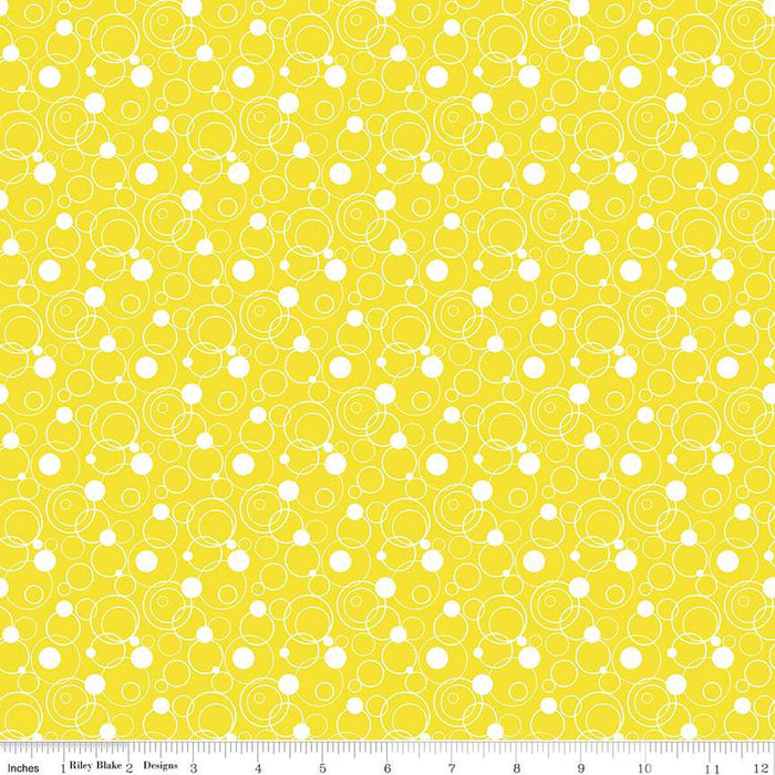 Effervescence Circles Yellow