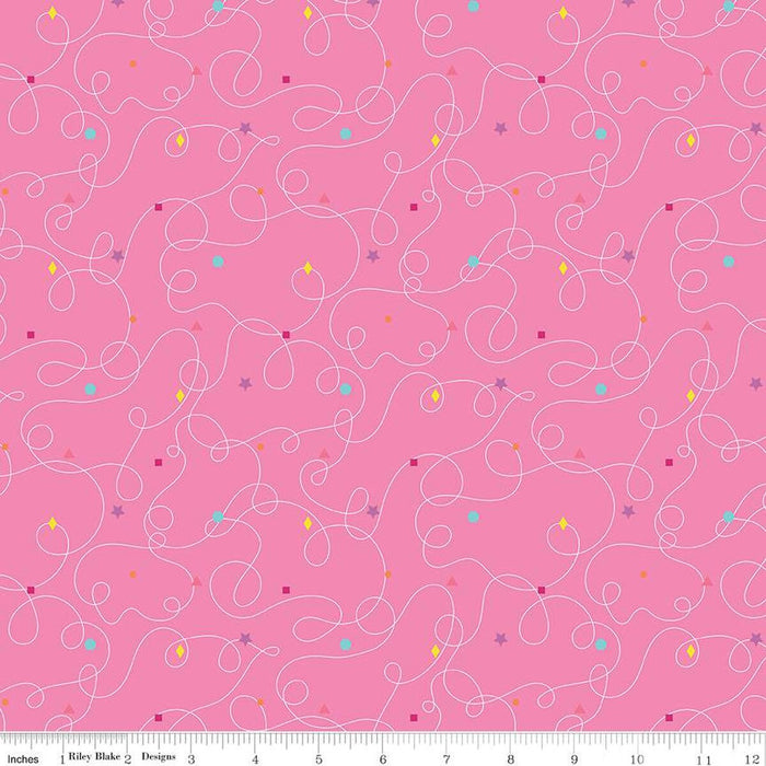 Effervescence Squiggles Pink