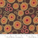 Chocolate Mod Indian Blanket 48743-15 yardage&nbsp; from the Forest Frolic fabric collection by Robin Pickens - Moda Fabrics